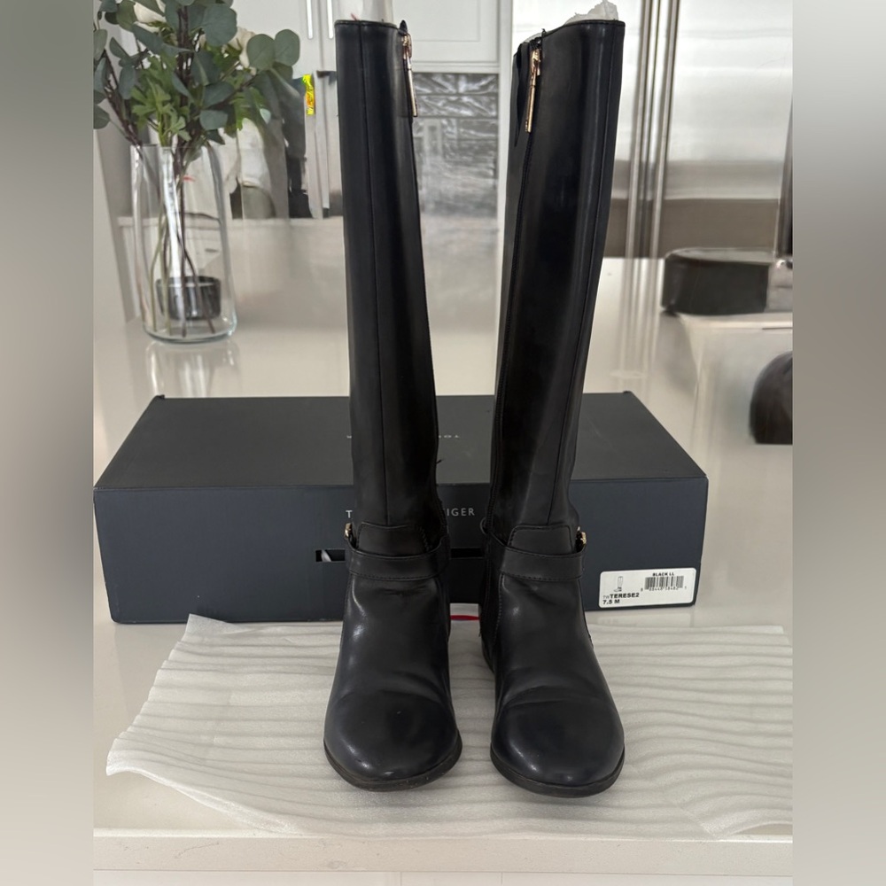 Tommy Hilfiger Tall Riding Boots